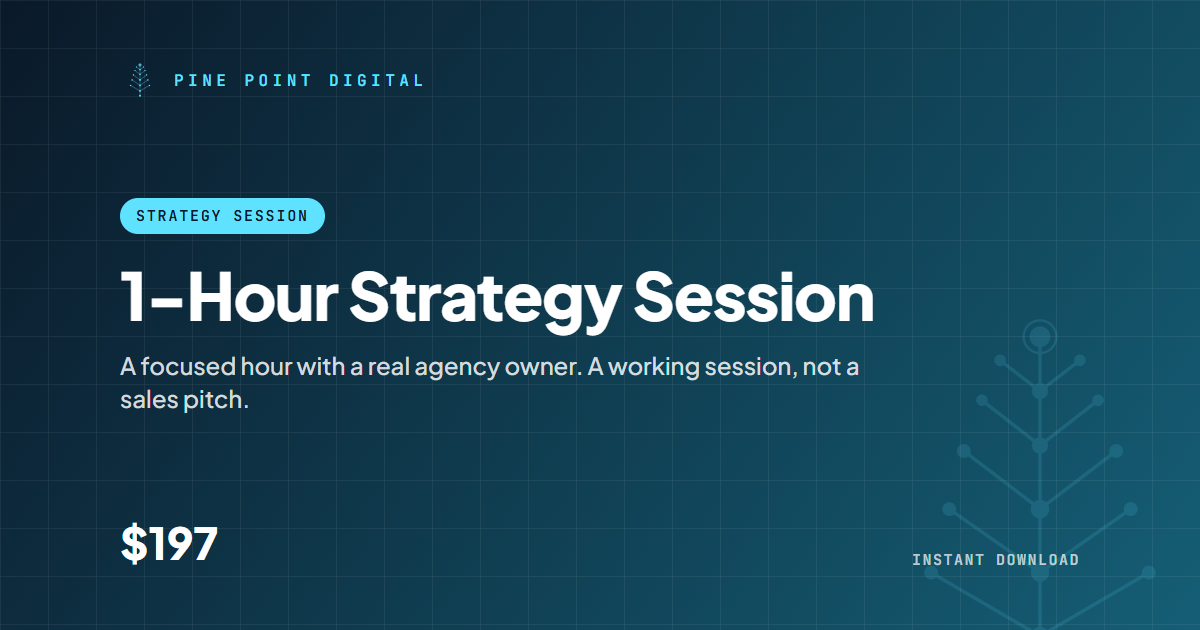 1-Hour Strategy Session